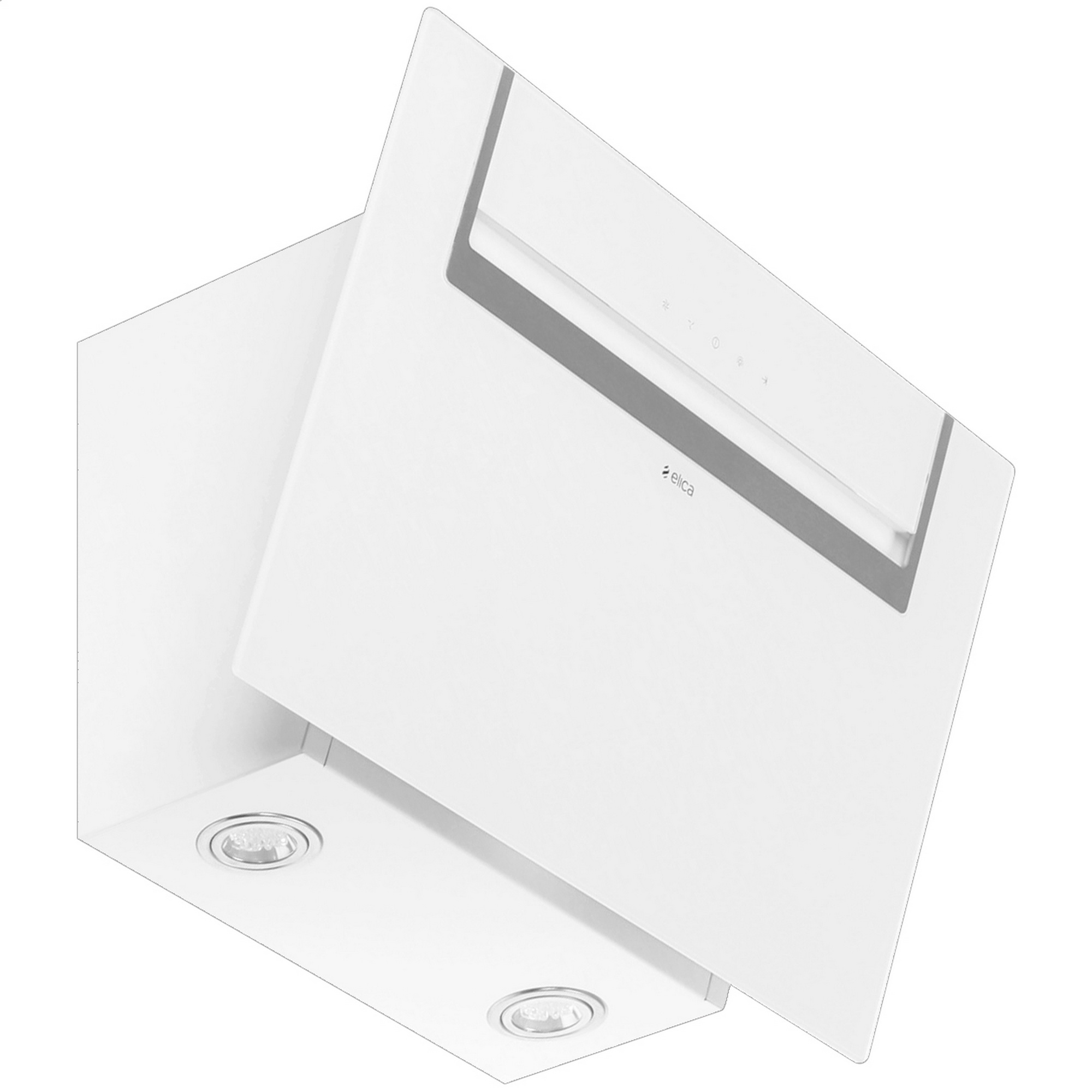 8189979 Вытяжка наклонная Elica SHIVER WH/A/60 белый/серебристый STDN-0073406