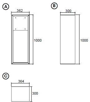 Enza Home Модульная стенка для хранения, лакированная МДФ Astoria sun-id-1427676 - Вид №5