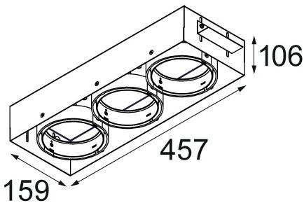 Modular Lighting Instruments Точечный светильник на потолок Multiple trimless sun-id-1406063 - Вид №1