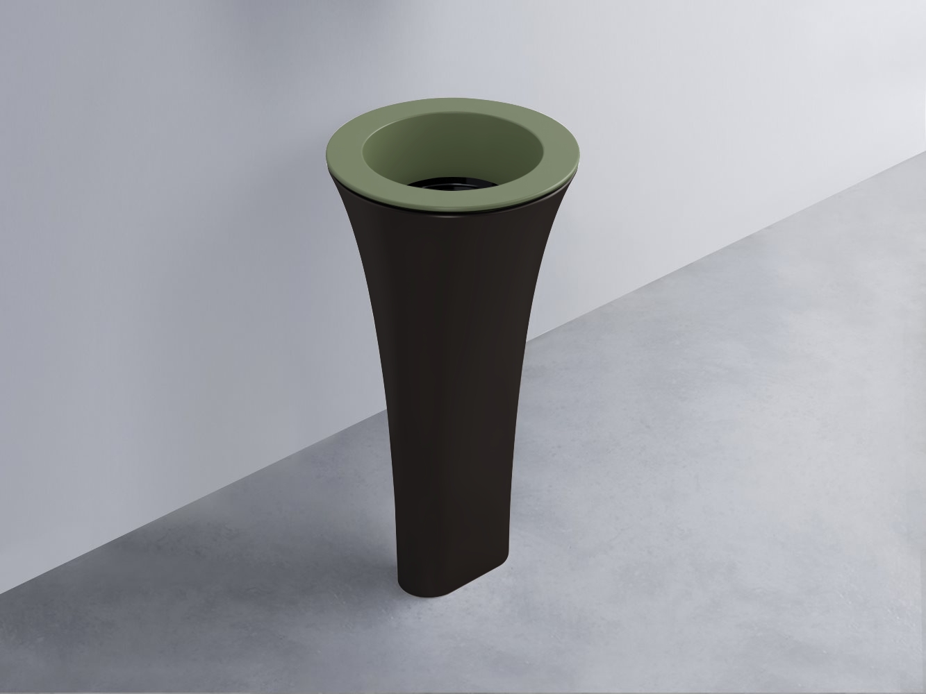 AMLA45-AG+AMPILT-N+AMCOLT-LV Раковина Amedeo Tondo отдельностоящая cielo Enjoy + Amedeo Ceramica Cielo