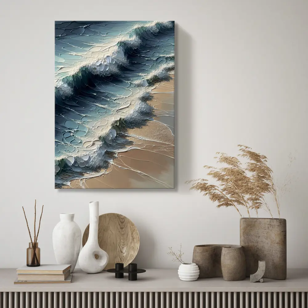 Santreyd Картина «Морской прибой» 50×70 см для современного интерьера 89394680 STLM-1539292 - Вид №3