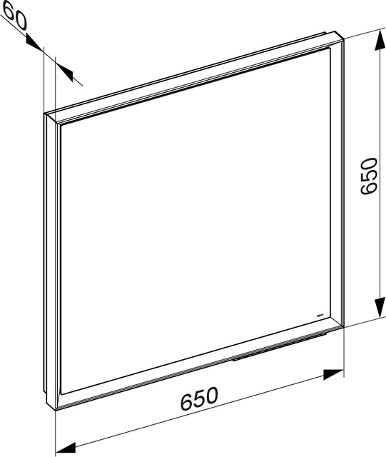 14598172000 Зеркало с подсветкой KEUCO Royal Lumos - Вид №11