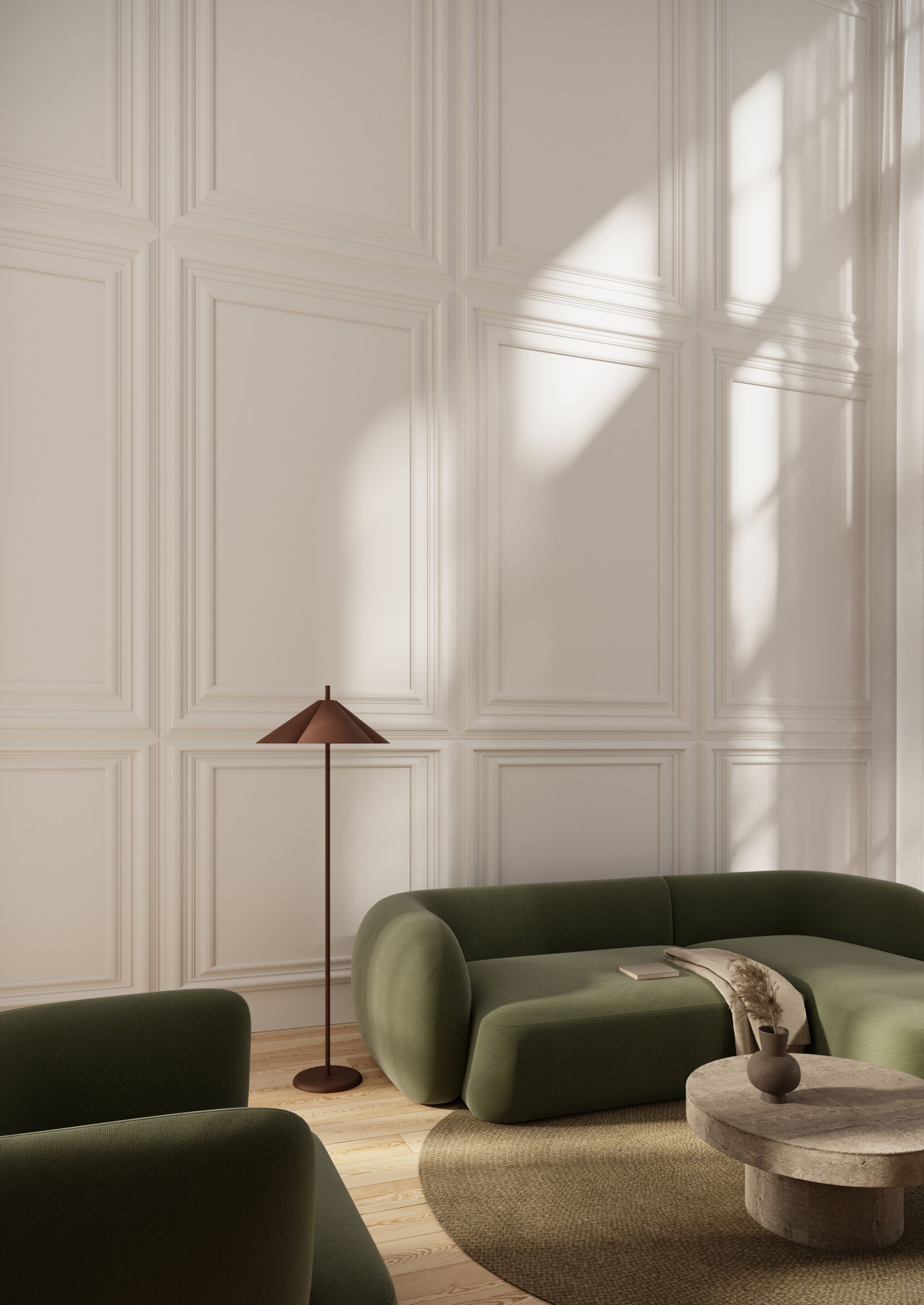 Керамическая напольная лампа LOBO Atelier Suri ARCH-00072049 - Вид №1