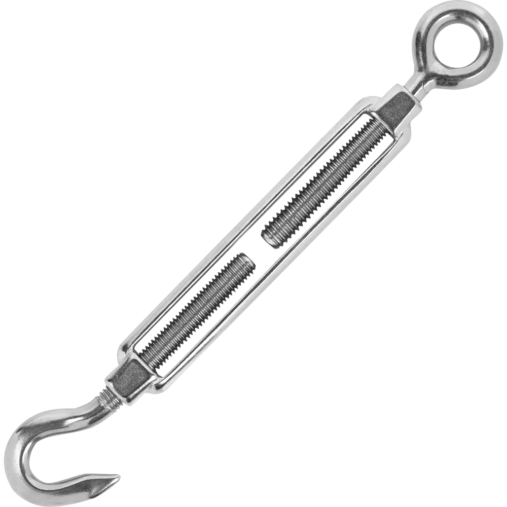 Талреп крюк-кольцо Standers М8, 120 кг, нержавеющая сталь STLM-2065577