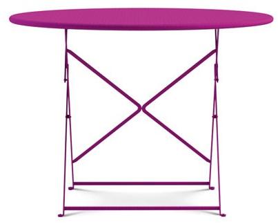 Ethimo Складной садовый стол из крашеного металла Flower Fltt3000 - Вид №1