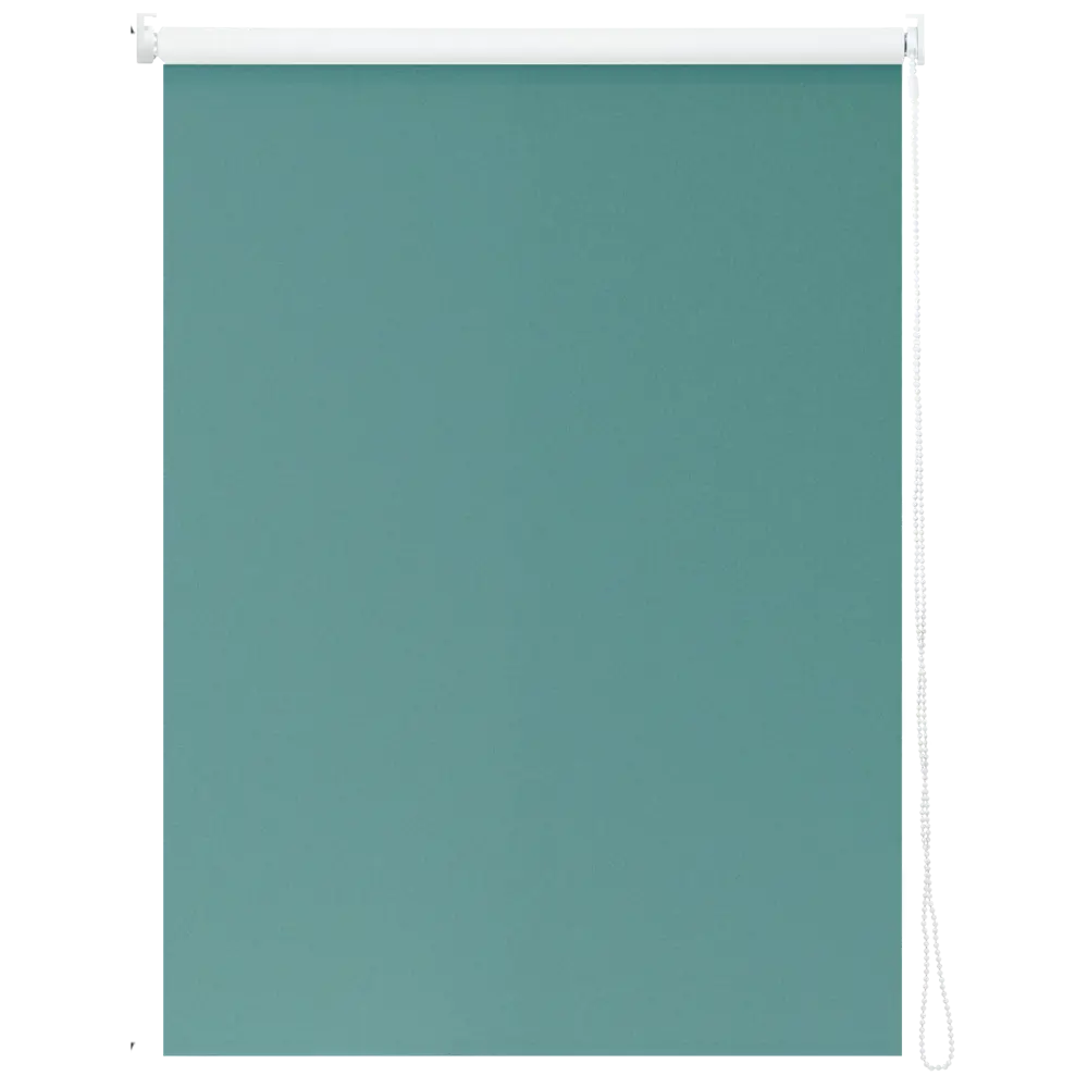 Штора рулонная блэкаут Inspire Santos 100x250 см бирюзовая Celadon 2 88300709 STLM-2002482