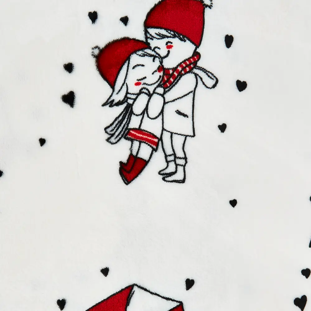 Плед Sweet Couple 180х200 см фланель цвет разноцветный Ardenza Промо STLM-2212201 - Вид №1