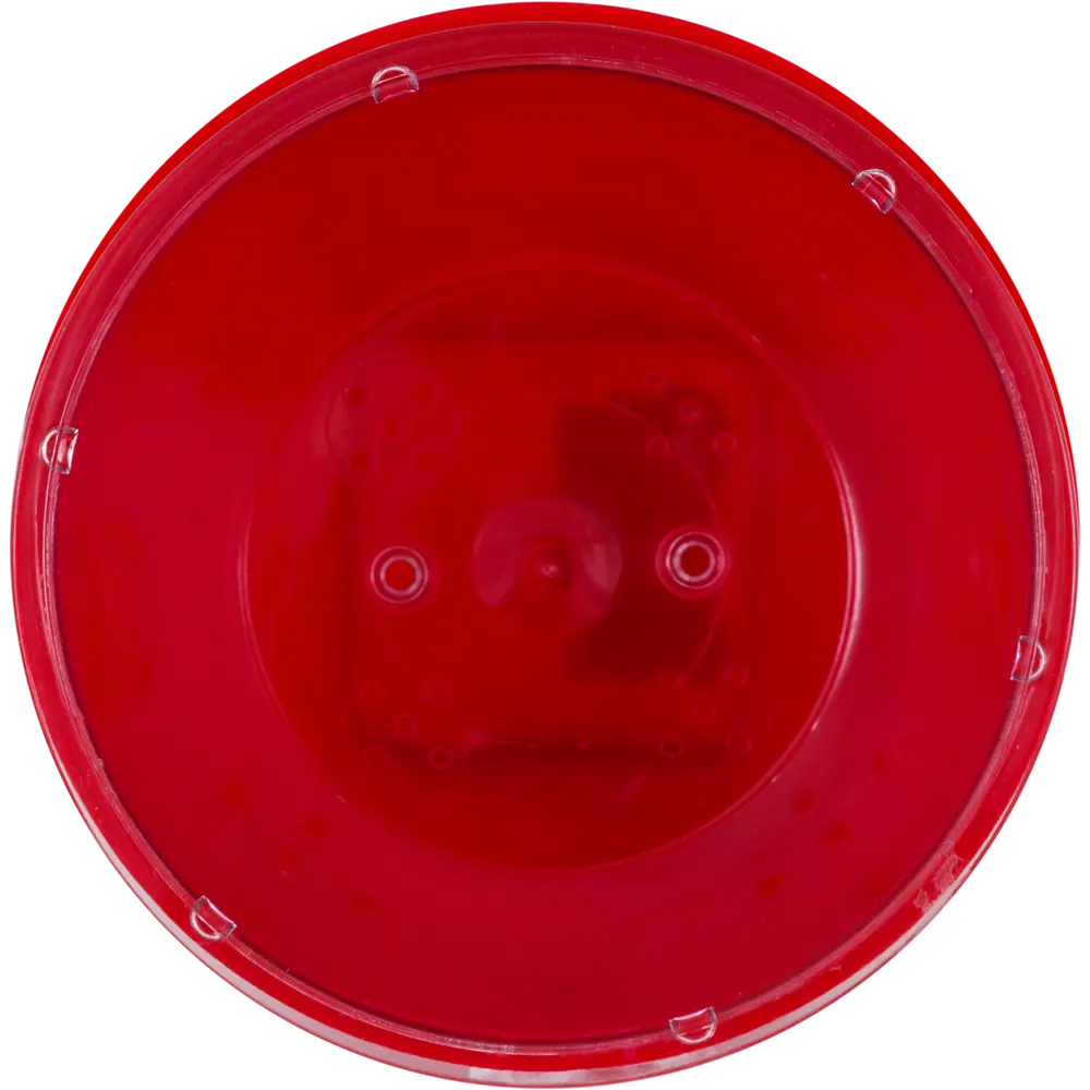 Кашпо Грейс ø12.5 h18 см v1.3 л пластик красный Santreyd STLM-2072426 - Вид №2