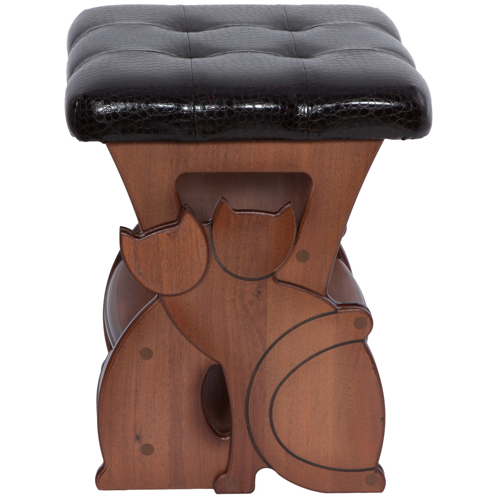 11179 Табурет Марта 3 Шоколад Рептилия BOGACHO  - Вид №2