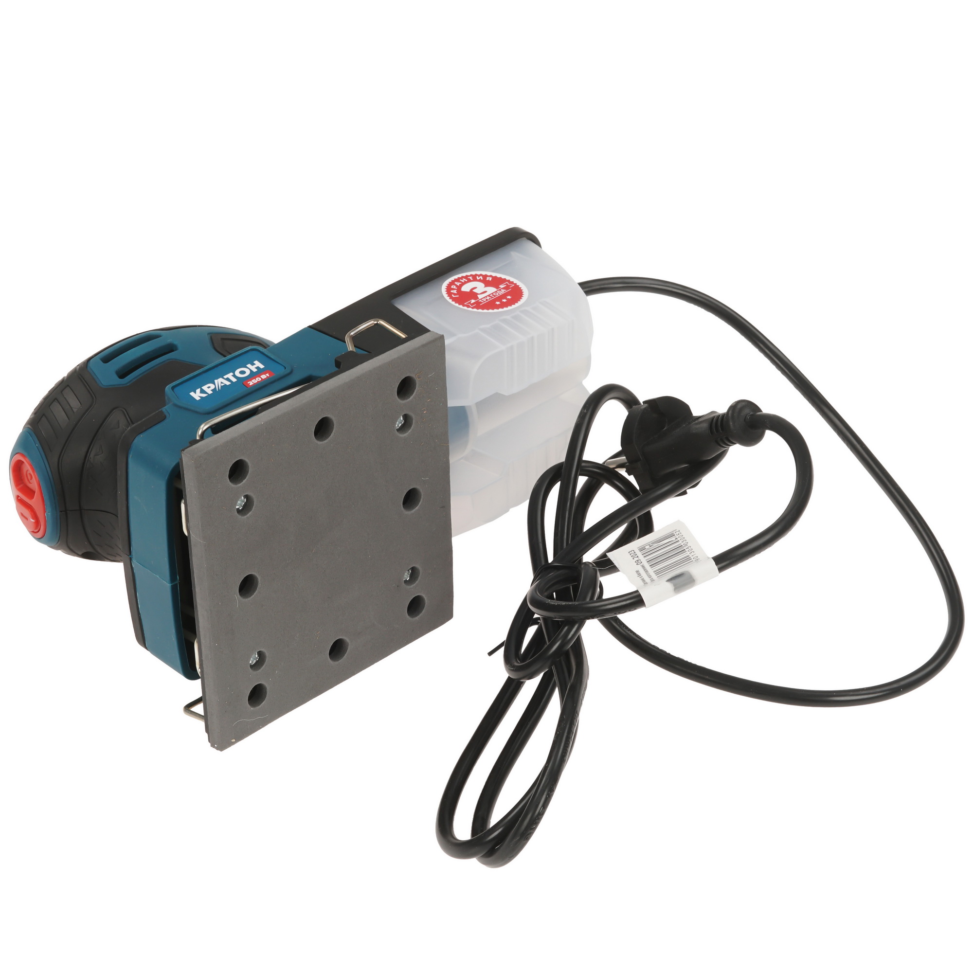 Виброшлифовальная машина КРАТОН OS-250-104 9145721 STDN-0040641 - Вид №5