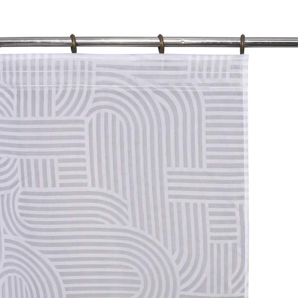 Тюль на ленте Inspire Maze 250x280 см цвет белый STLM-2004295 - Вид №5