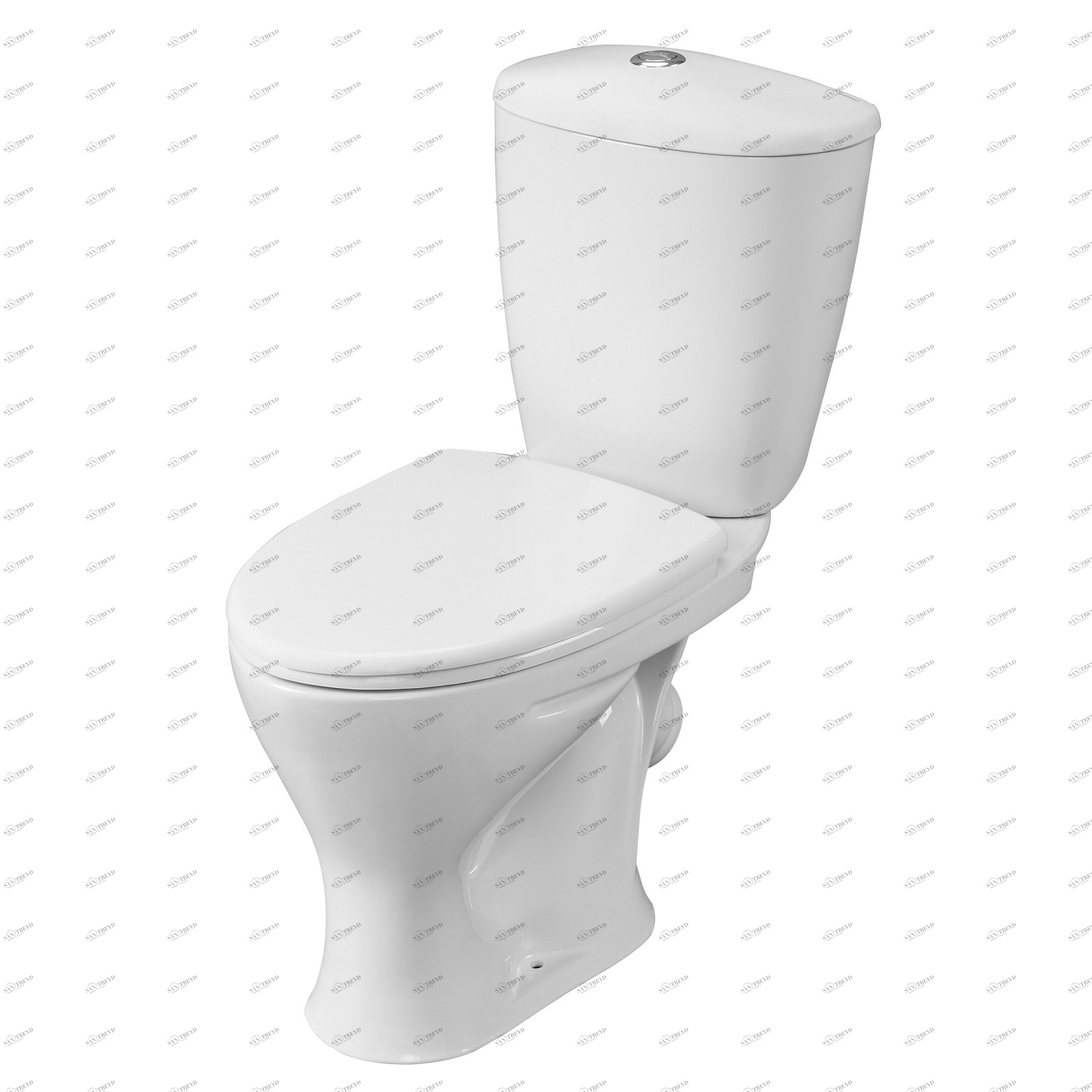 1.P401.5.S00.00B.F Компакт унитаз с бачком Белый SANTERI  Россия 