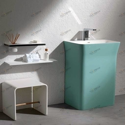 S502200045 Напольная раковина стоящая прямоугольная SYSTEMPOOL 