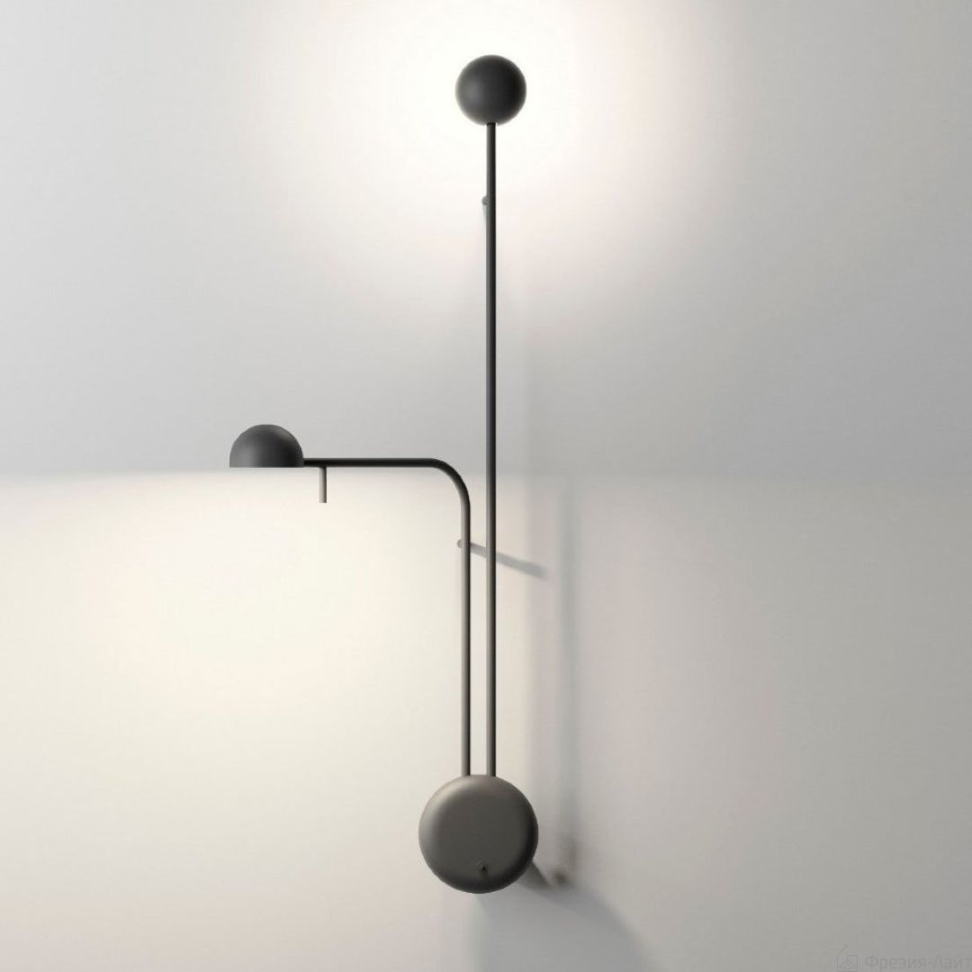 Vibia 1685 04 /10 Black бра Pin 114074