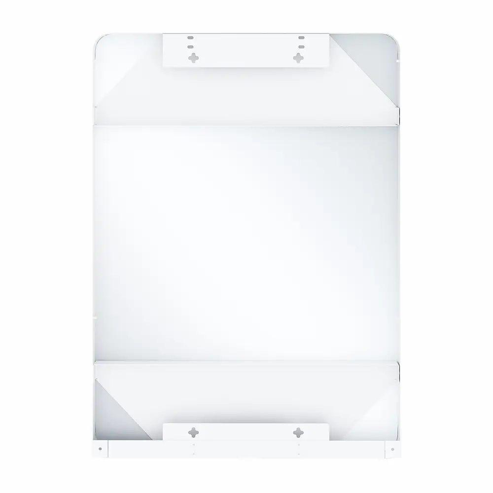 Зеркало для ванной KONSENSA Бруклин с полкой 50x70 см цвет белый STLM-2069104 - Вид №5