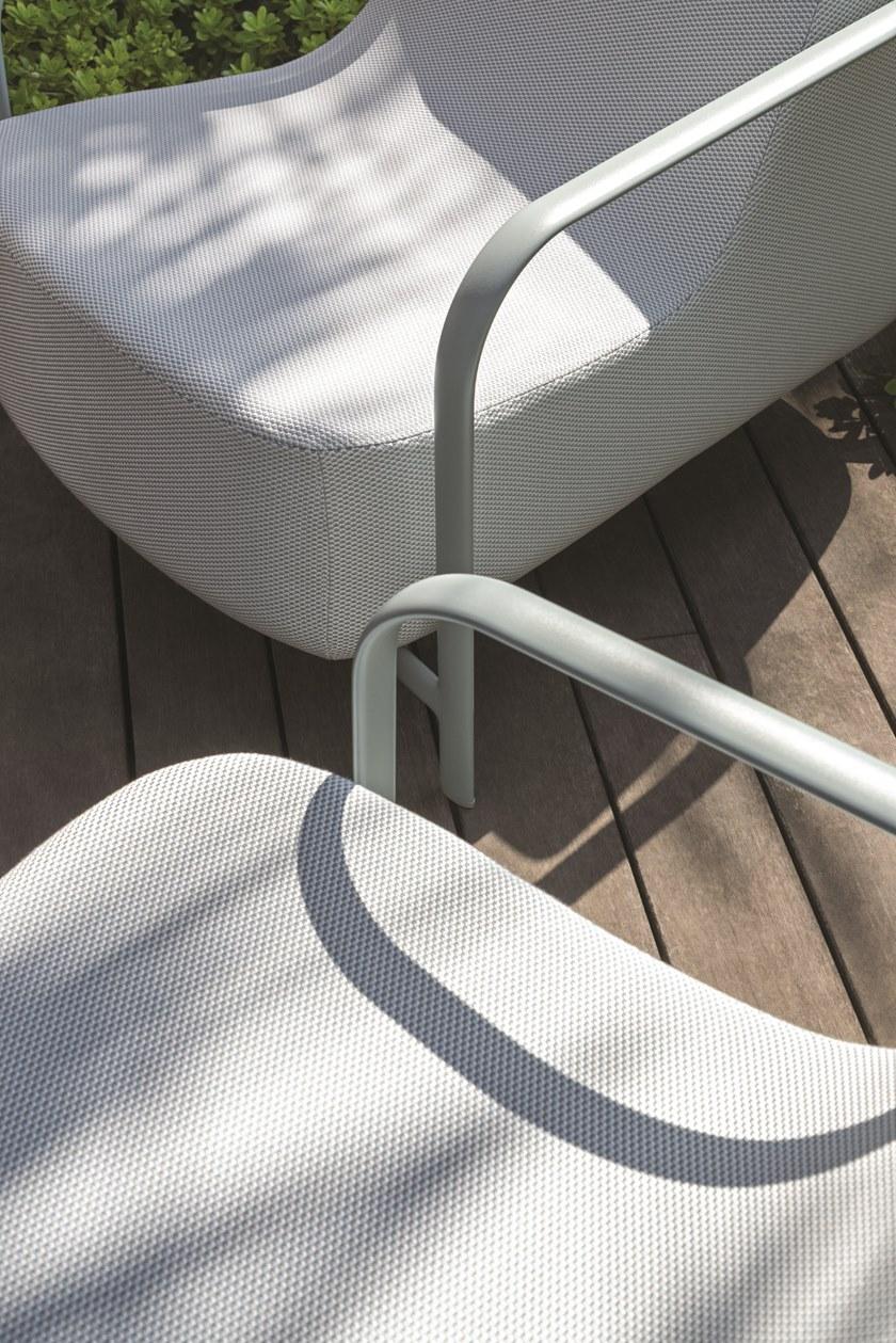 FAST Низкий квадратный алюминиевый садовый столик Bigfoot Bf21 - Вид №4