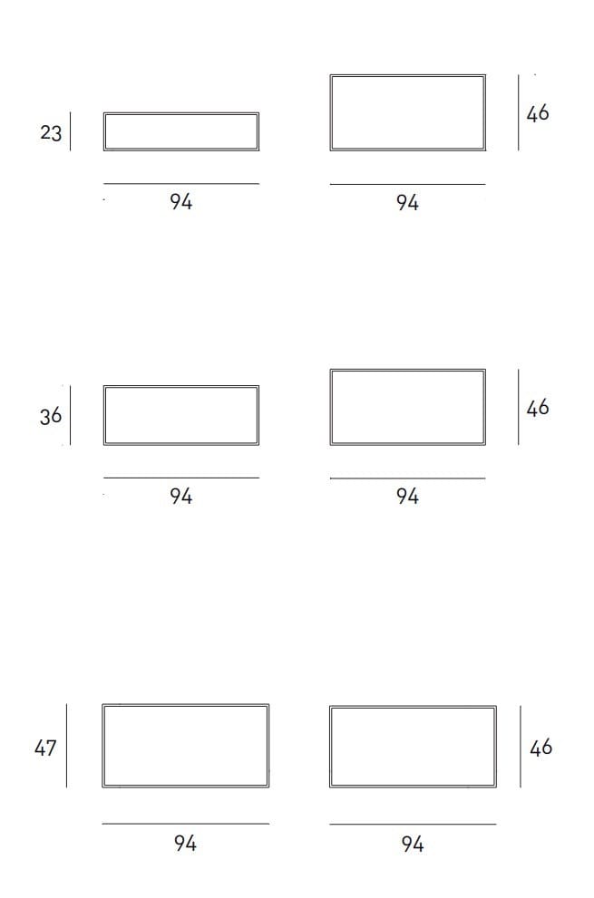 Стеклянный журнальный столик Living Divani Ile ARCH-00064008 - Вид №11