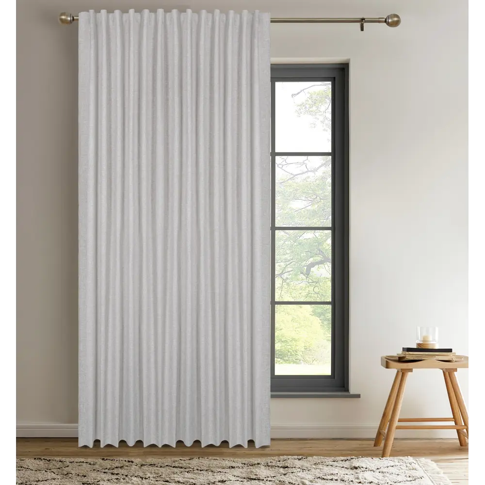 Штора на ленте Мари 200x270 см цвет экрю СТОЛИЦА ТЕКСТИЛЯ STLM-2113634