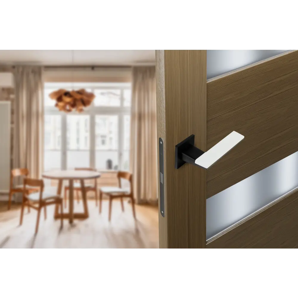 Дверные ручки EDSON EDS-119B-Q2 черные для межкомнатных дверей 85170368 STLM-0059386 - Вид №8