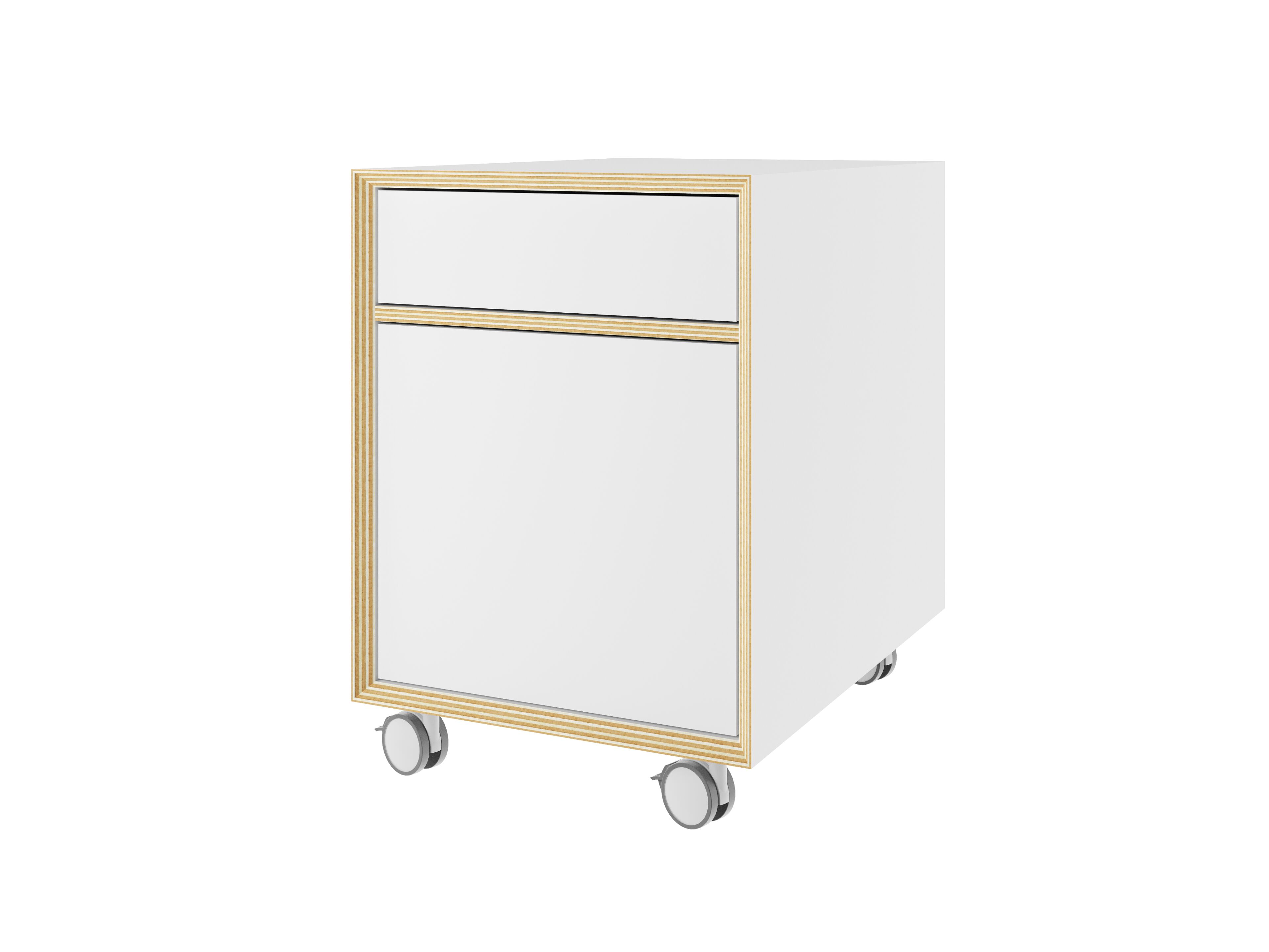 Березовый комод на колесах Müller Small Living BRIDGE ARCH-00112550