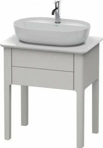 LU956003939 Luv Тумбочка для консоли напольная Скандинавский белый шелковисто-матовый лак