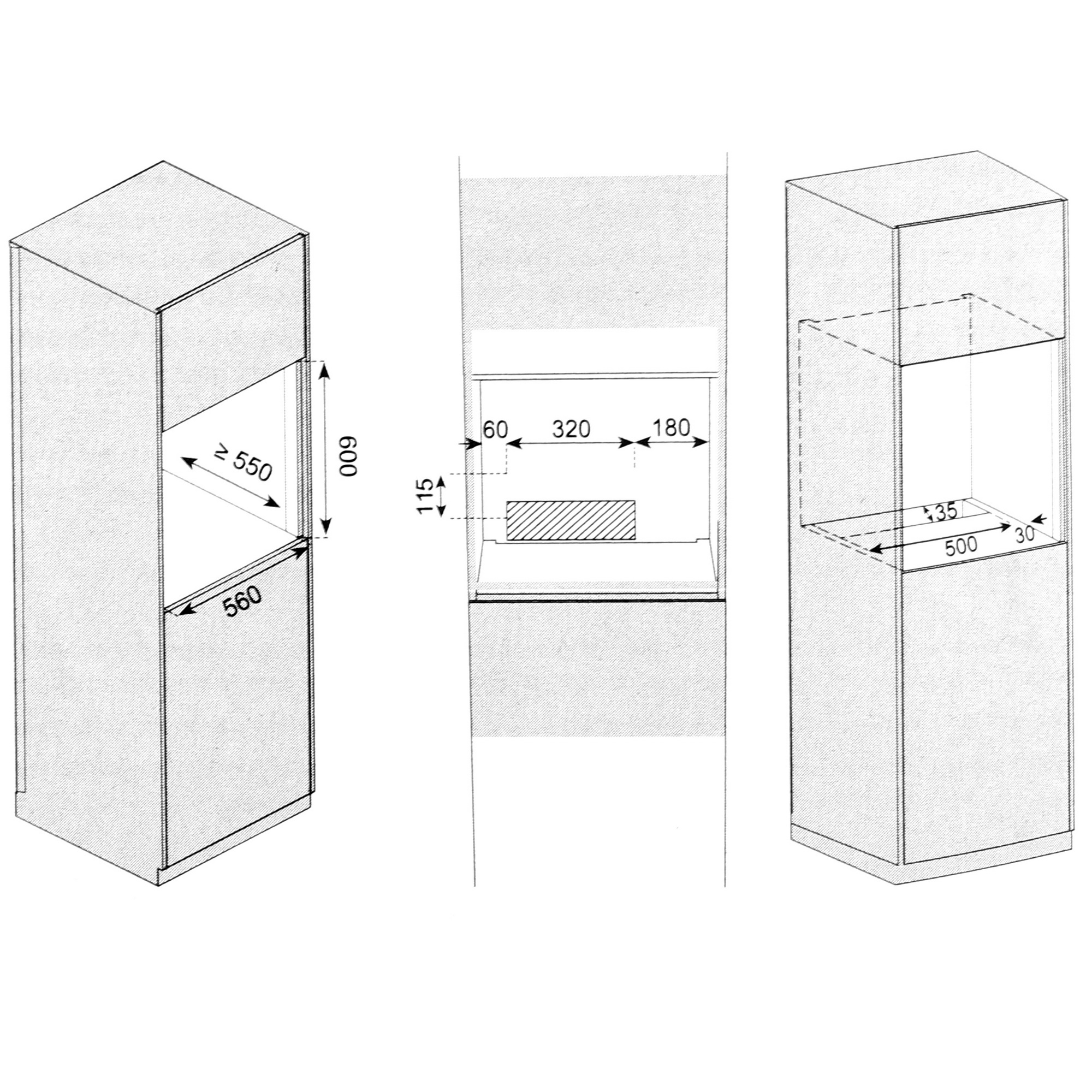 9242209 Электрический духовой шкаф LEX EDP 671 BBL MAX черный STDN-0007473 - Вид №10