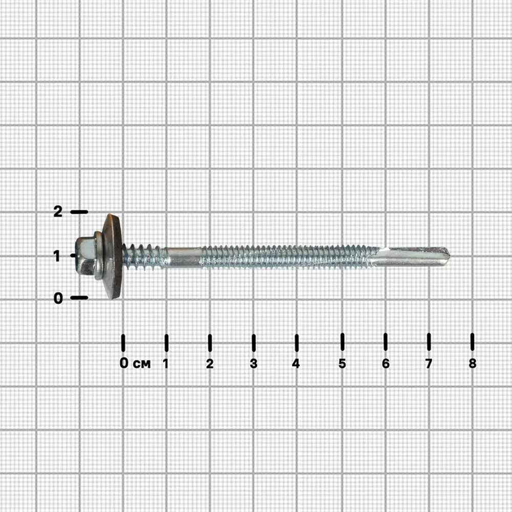 Саморезы DILWIS для сэндвич-панелей 6.3×75 мм с оцинковкой 89384783 STLM-1577800 - Вид №2