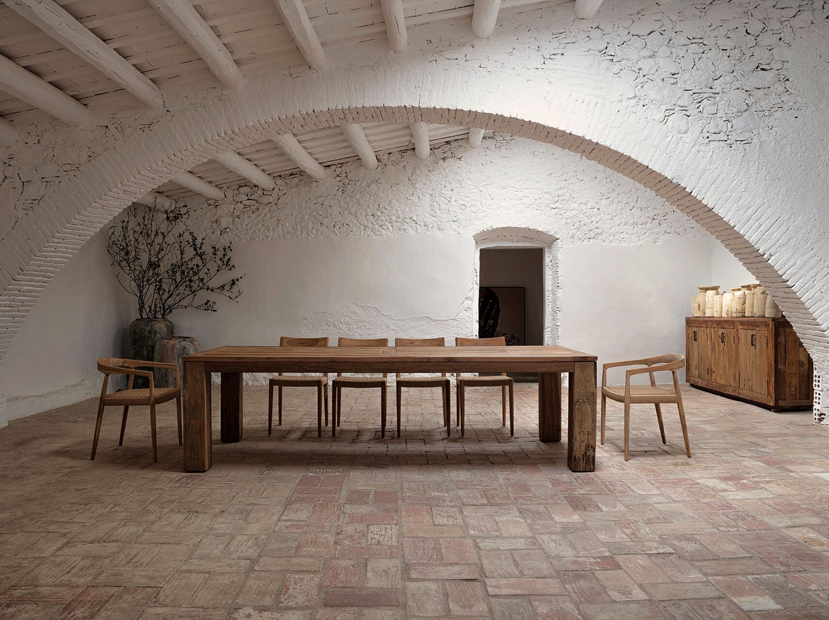 Стул из тикового дерева Vical Home CAEN ARCH-00119400 - Вид №3