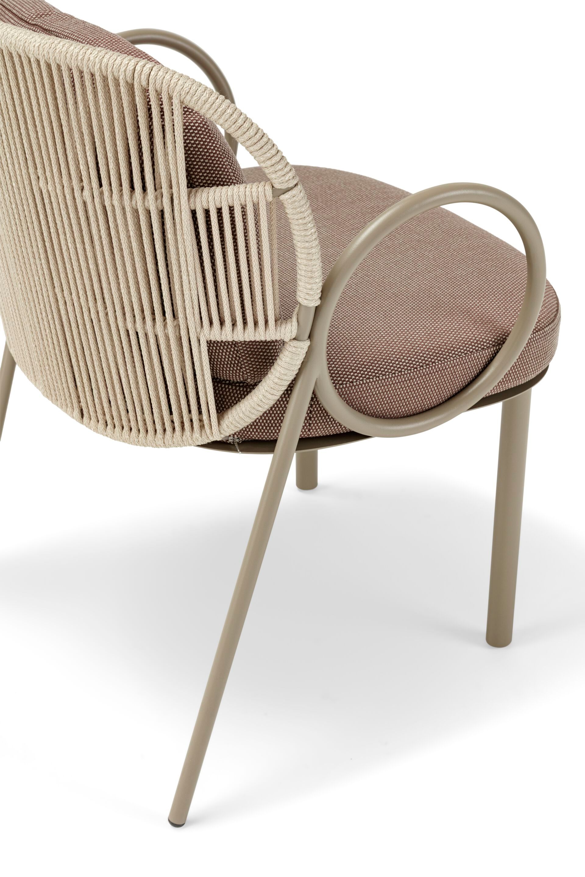 Садовый стул со встроенной подушкой Amura креольский ARCH-00151725 - Вид №3