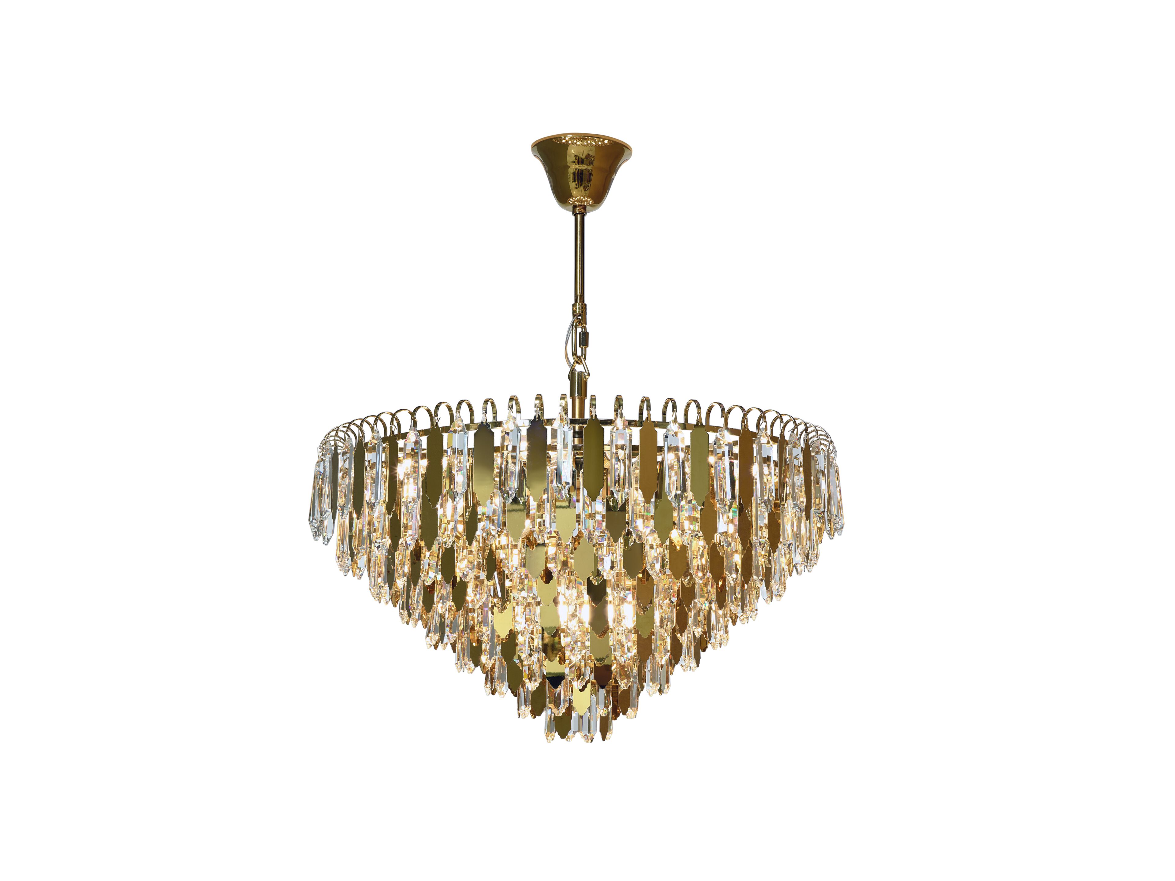 Подвесной светильник из нержавеющей стали и хрусталя K-Lighting ARCH-00113772