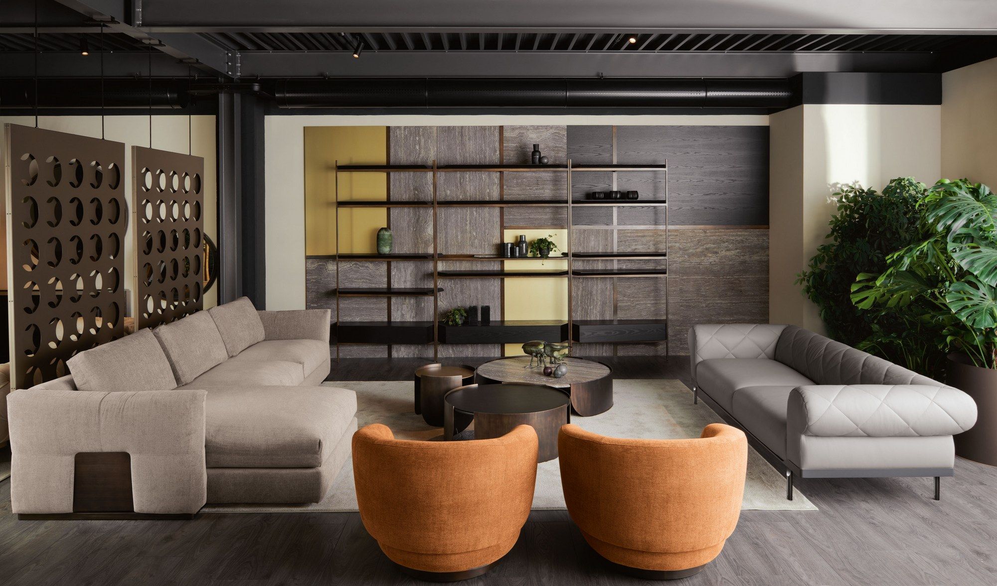 Угловой диван из ткани Cantori Montecarlo ARCH-00024421 - Вид №6