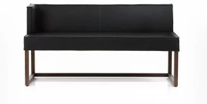 brühl Кожаная скамейка со спинкой Belami