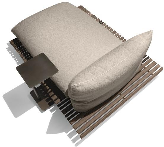 Giorgetti Садовый столик квадратный из стали Apsara sun-id-1415958 - Вид №3