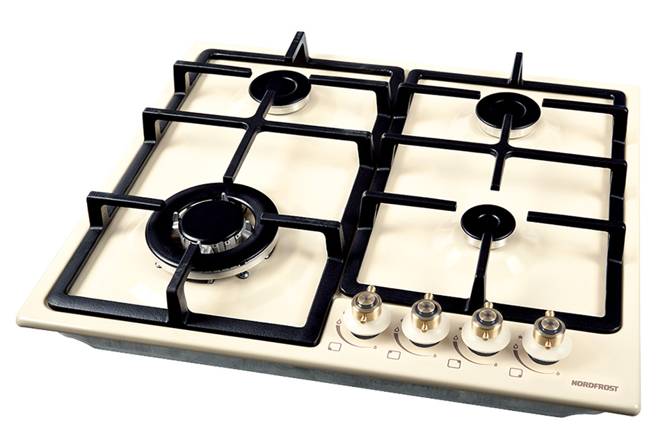 9021335 Газовая варочная поверхность NORDFROST HS 6042 RY STDN-0128247 - Вид №2