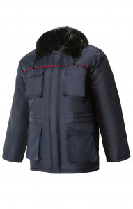 64461 Куртка "Эксперт-К" зимняя ткань "Оксфорд" темно-синяя  Зимняя спецодежда  размер 48-50/170-176