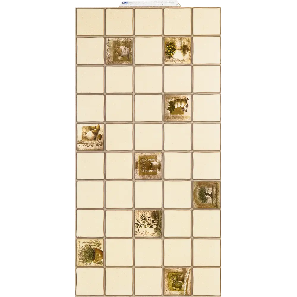 Панель ПВХ листовая 0.3 мм 960х485 мм Средиземноморье 0.47 м² Santreyd STLM-2101864 - Вид №1