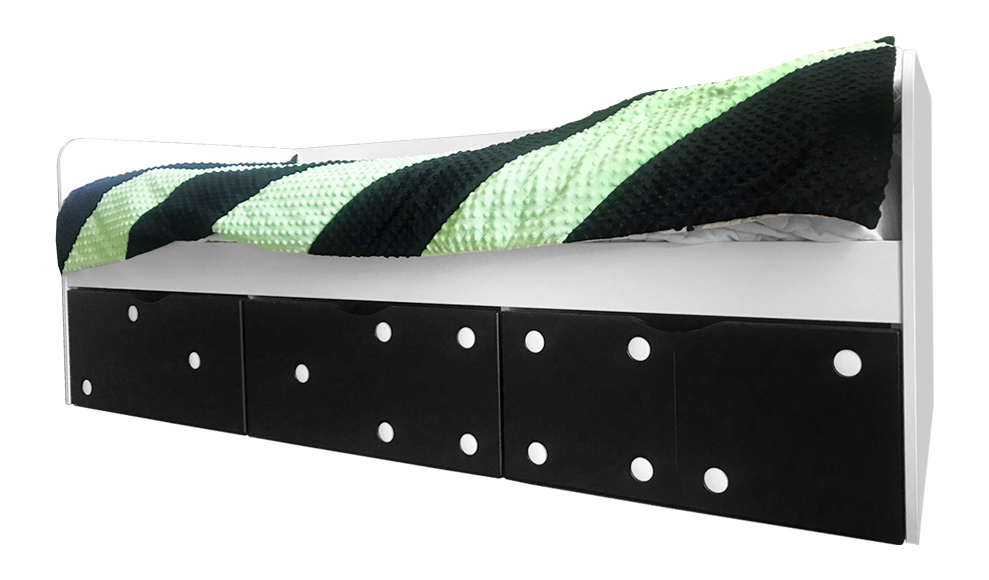 Подростковый диван-кровать с 2 ящиками "Продленка" МАНДАРИН ПРОДЛЕНКА 178746 Белый Santreyd  - Вид №1