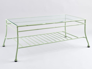 Прямоугольный Хрустальный садовый столик