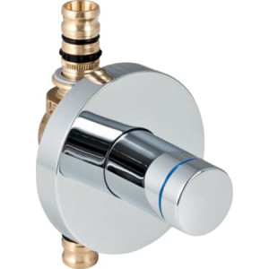 611.021.21.2 Шаровой кран скрытого монтажа Geberit Mepla с поворотной ручкой Geberit