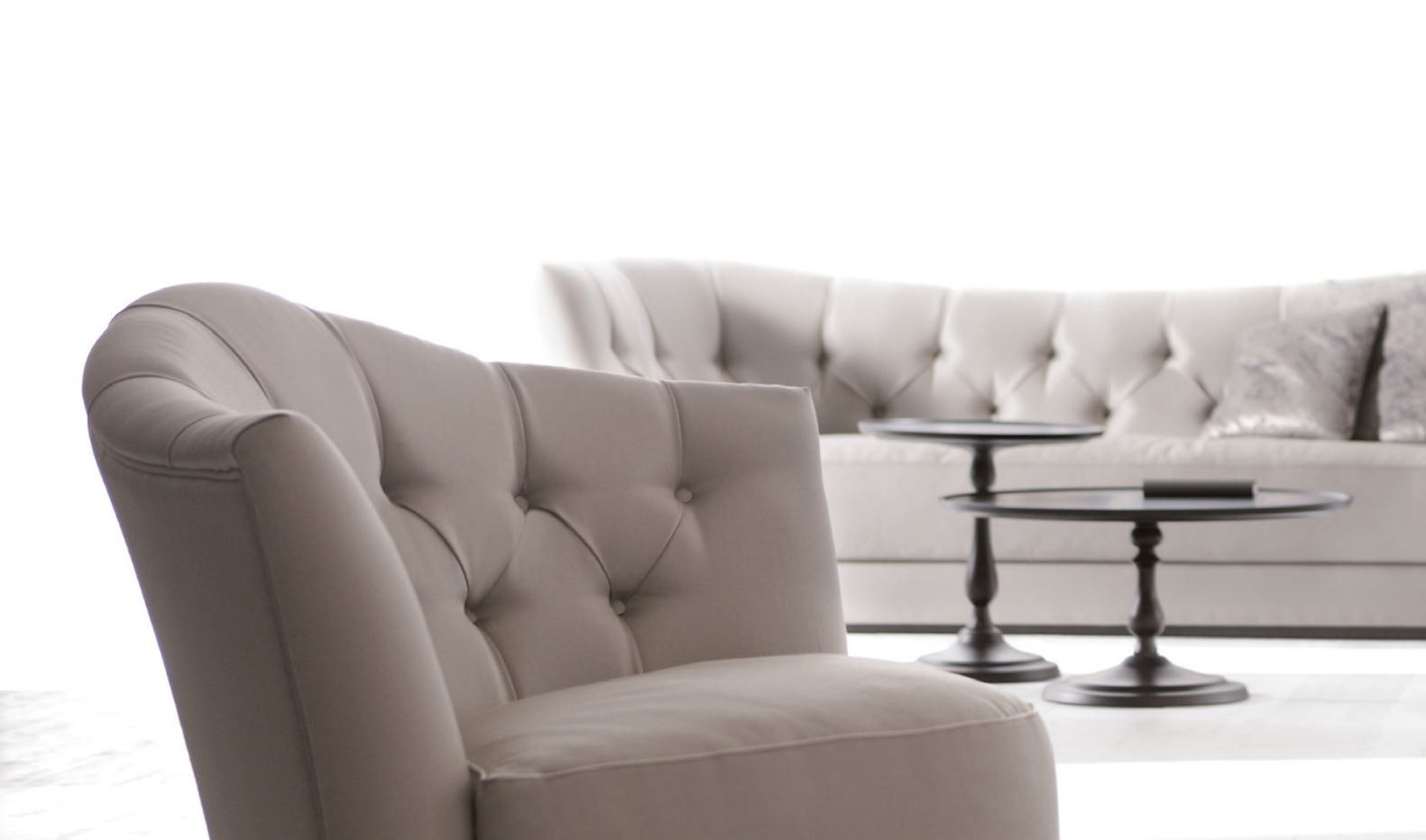 Круглый деревянный журнальный столик OPERA CONTEMPORARY MÉLISANDE ARCH-00137586 - Вид №1