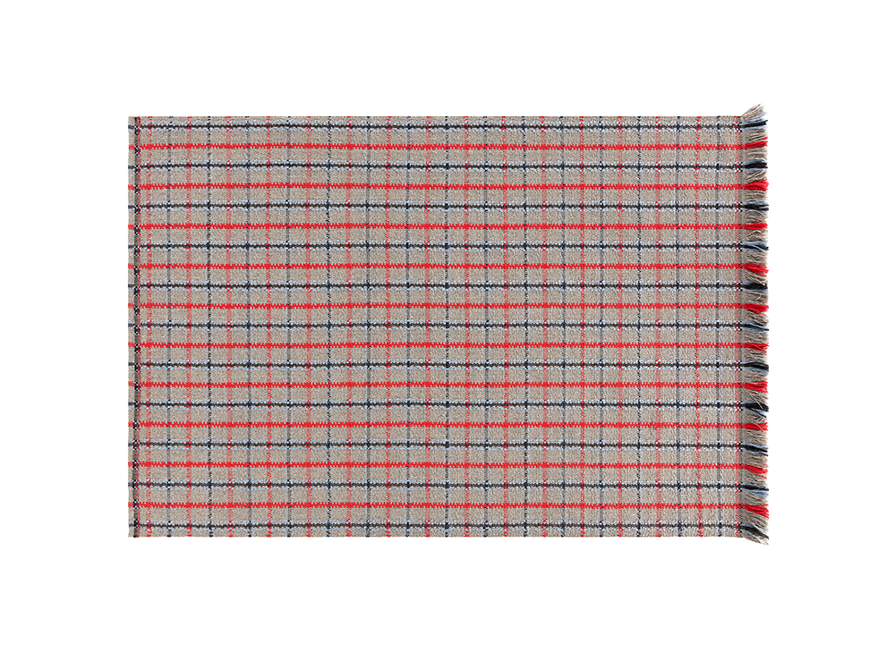 100059 Ковер GL Tartan blue 200x300 см GAN Garden Layers - Вид №1
