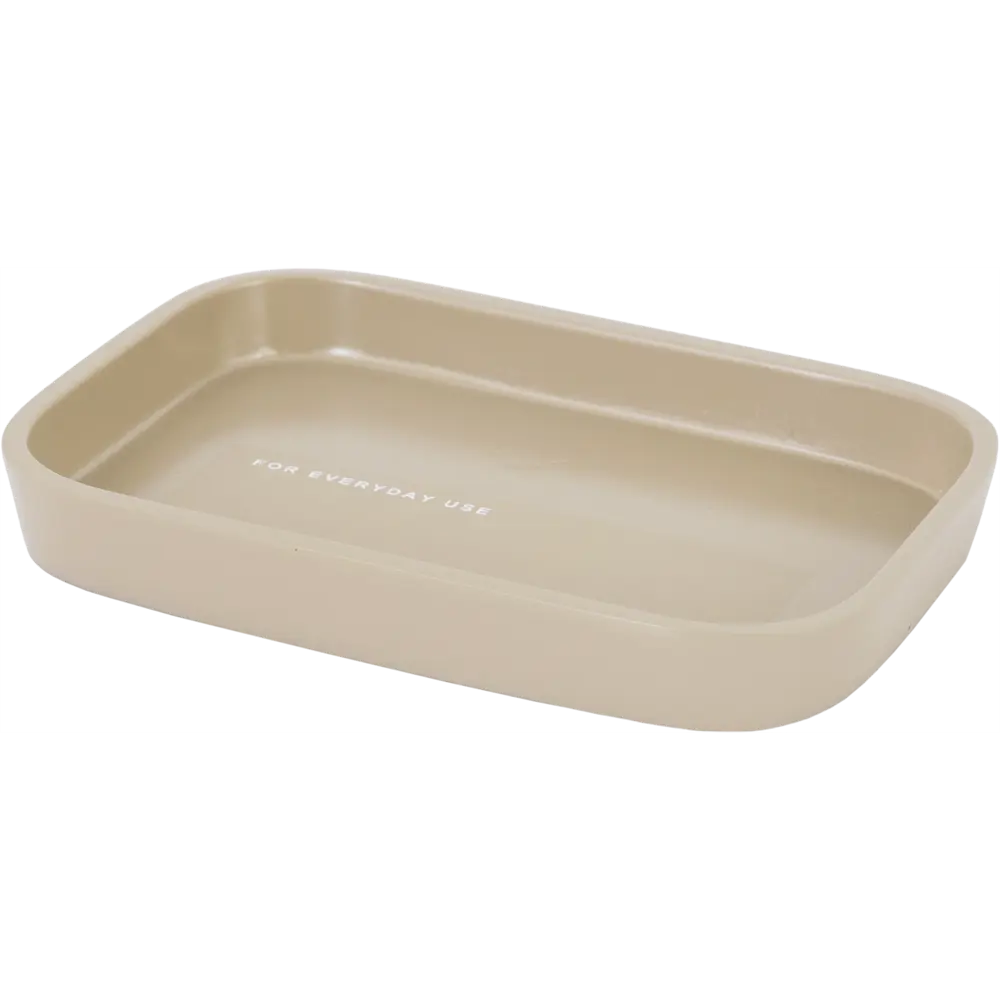 Мыльница Vidage Kitba полирезин цвет бежевый STLM-2077190 - Вид №1