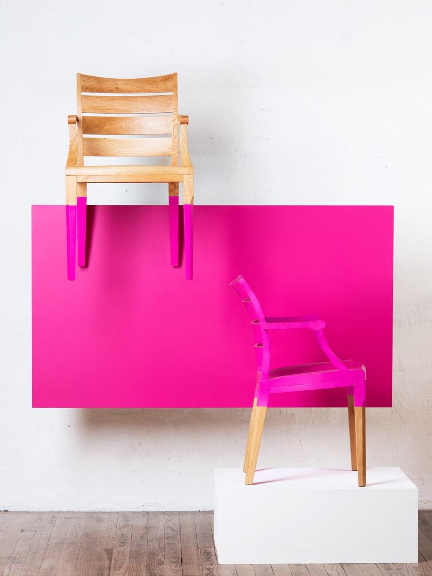 Cider Edition Деревянный стул с подлокотниками Numéro sun-id-1383906 - Вид №3