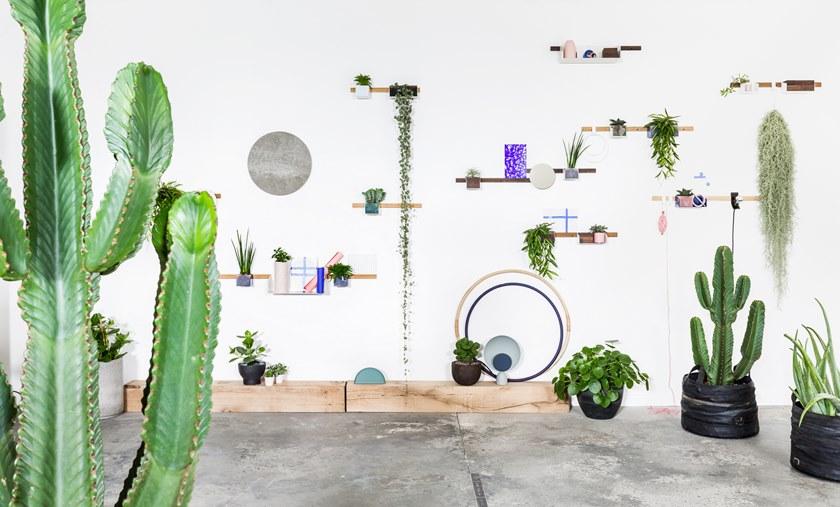 Atelier Belge Деревянная полка с металлическими контейнерами sun-id-1443567 - Вид №15