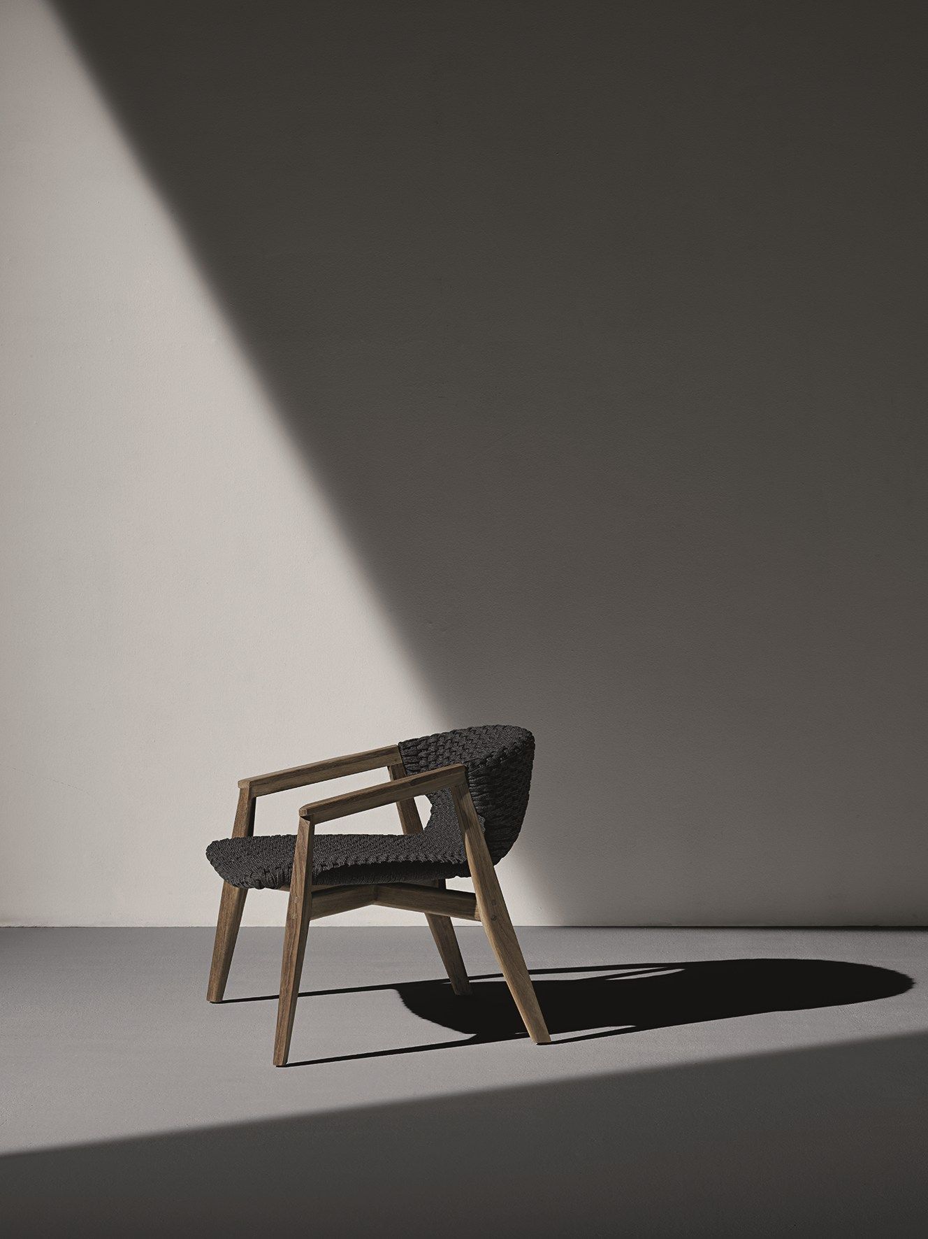 Синтетическая ткань садовое кресло с подлокотниками Ethimo Knit ARCH-00122669 - Вид №10