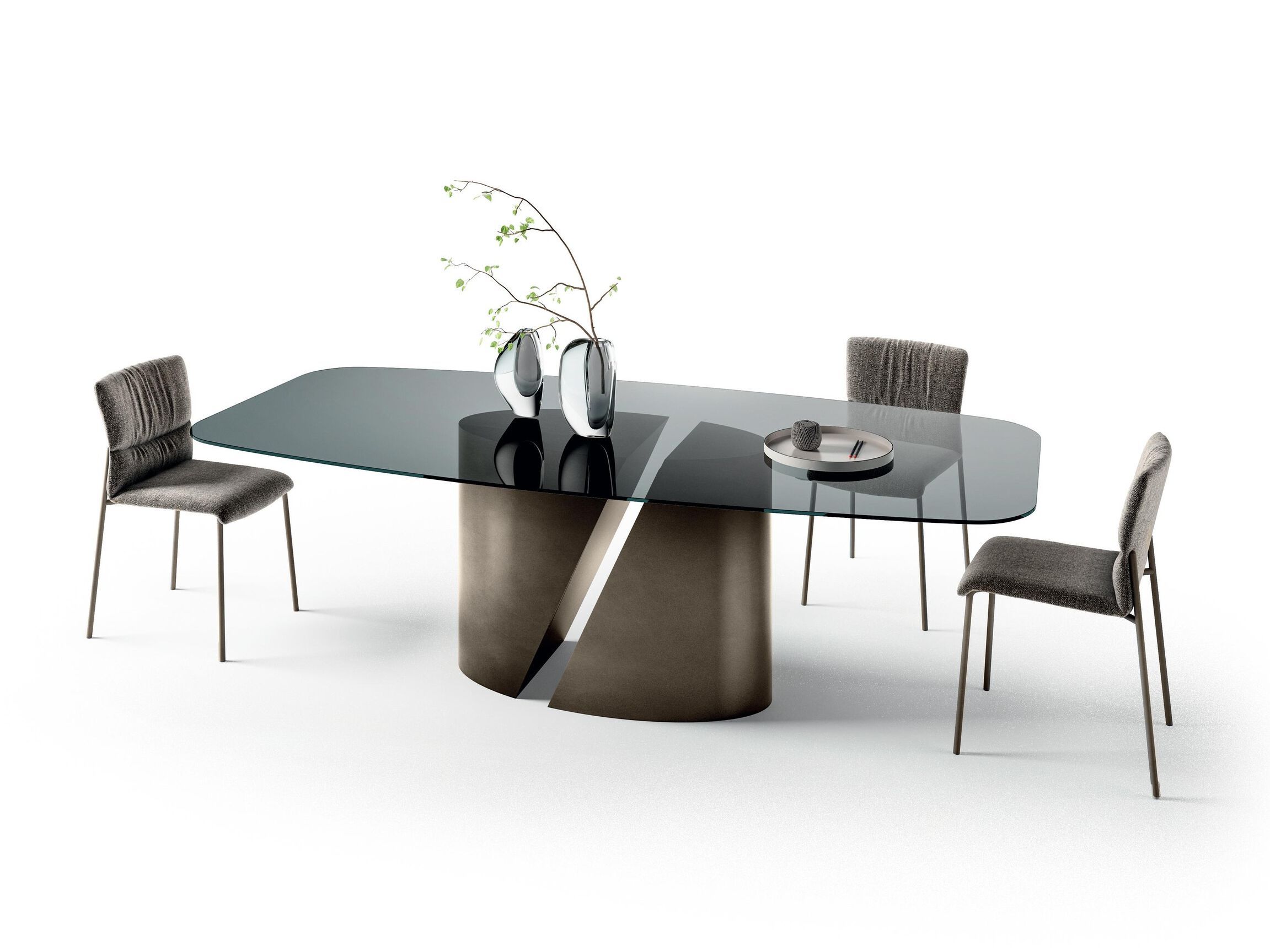 Стеклянный стол Lago WADI - 2520E ARCH-00003167 - Вид №1