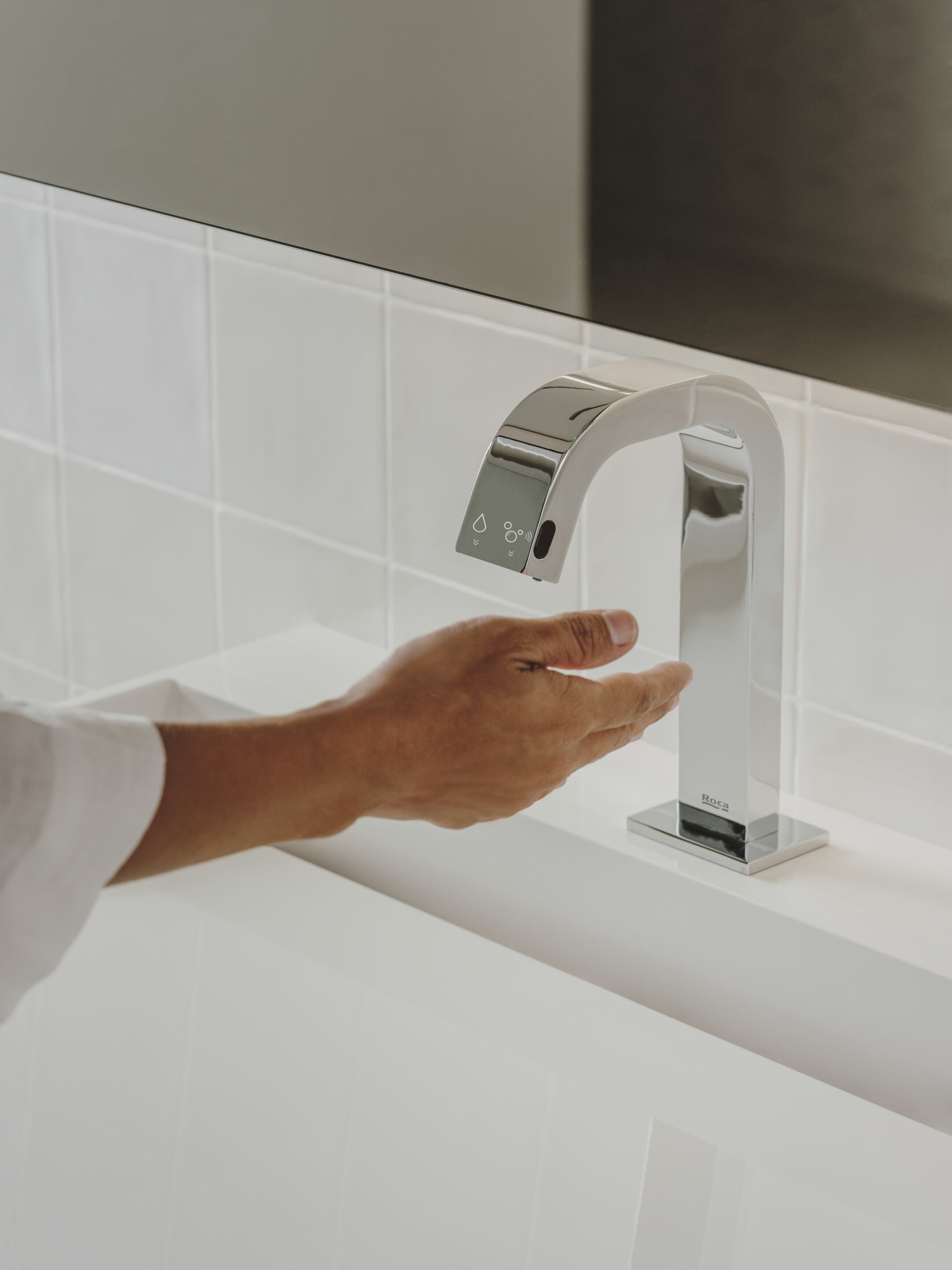 Прямоугольная подвесная раковина Stonex® Roca DASH 2W8024..0 ARCH-00071568 - Вид №4