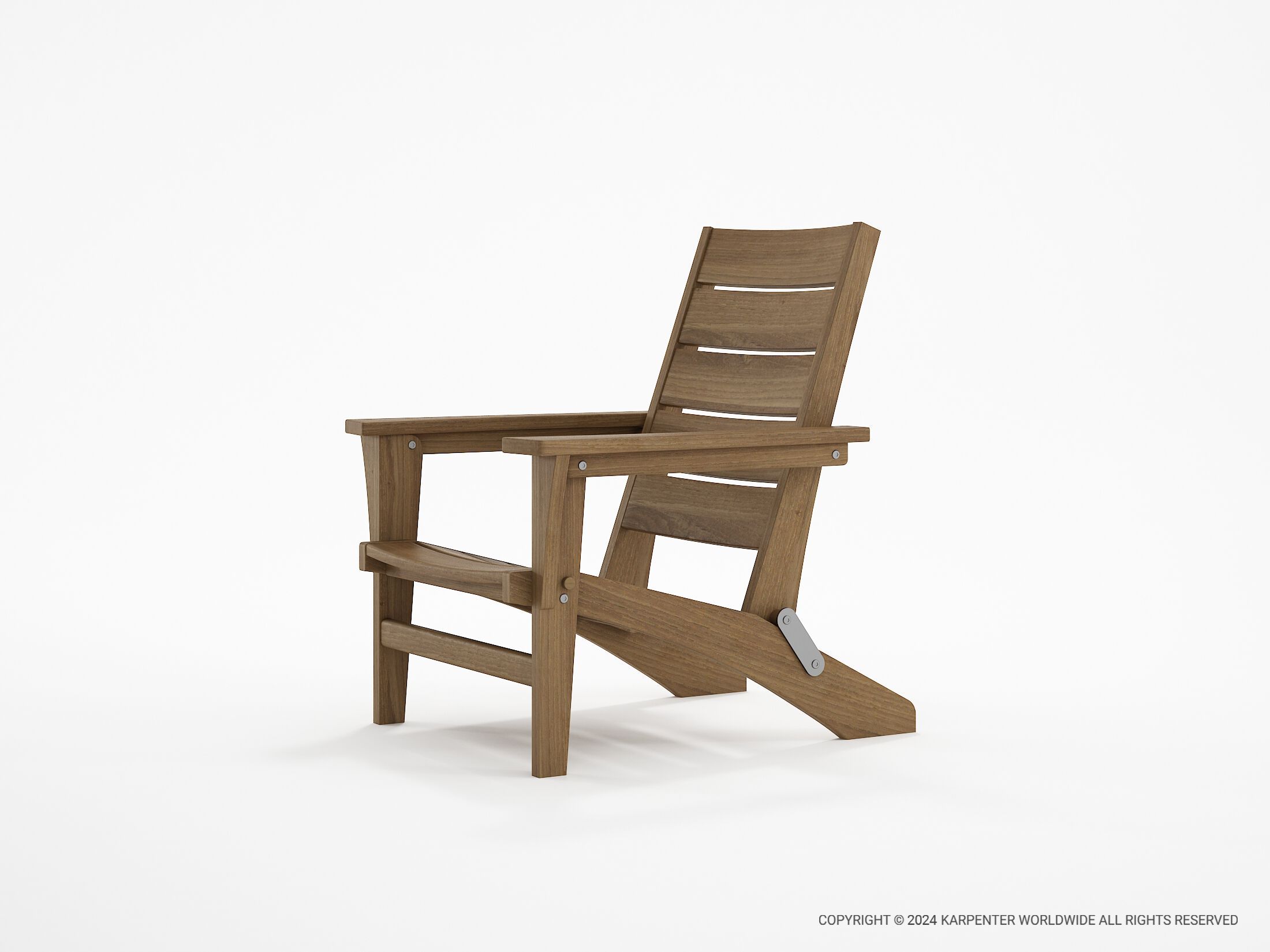 Стул из тикового дерева KARPENTER Idle Moose ARCH-00102909 - Вид №2