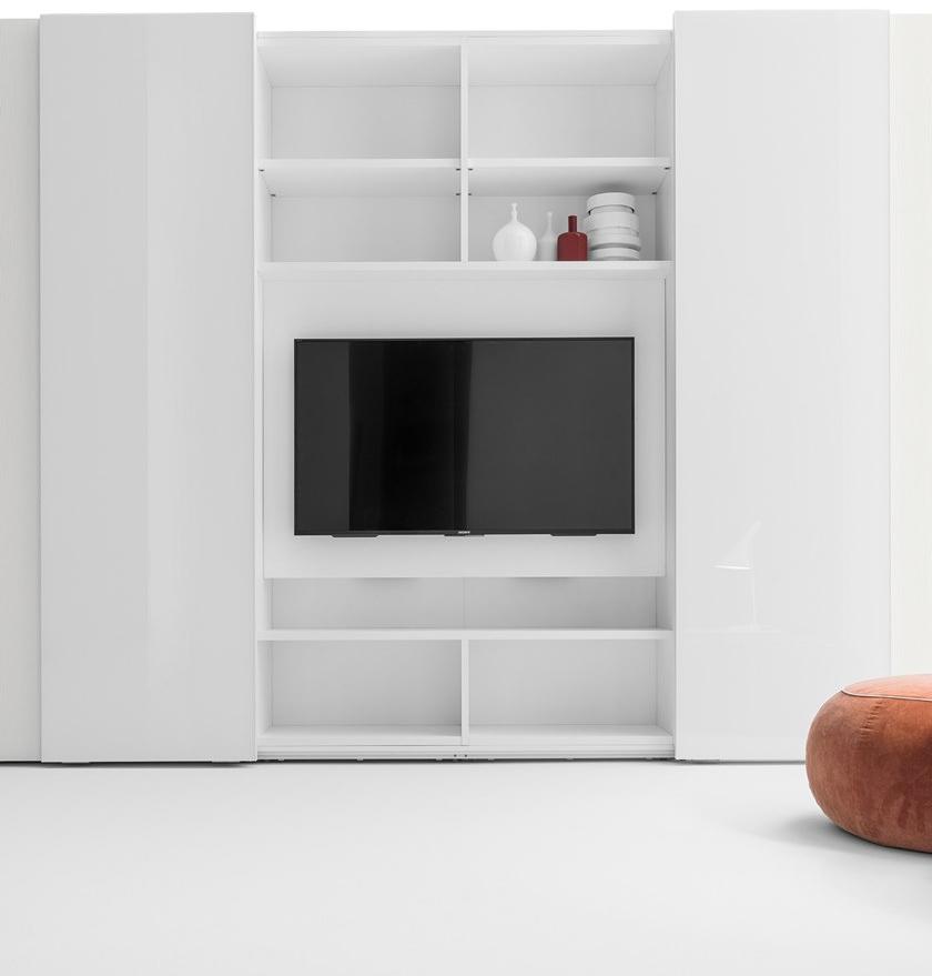 Caccaro Гардероб с фиксированной тумбой под телевизор Core sun-id-1382466 - Вид №5