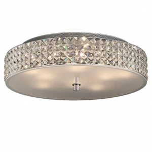 Потолочный светильник Ideal Lux Roma PL9 IDEAL LUX ДИЗАЙНЕРСКИЕ, ROMA 074051 Прозрачный;хром